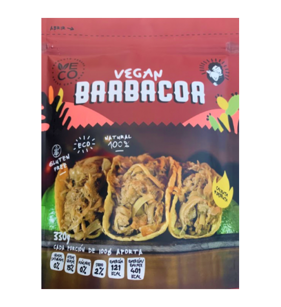 Barbacoa Vegana de Yaca Veco 330 g