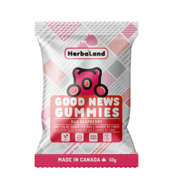Ositos de Goma Rad Raspberry Good News Herbaland 50 g