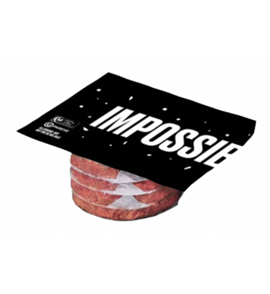 Hamburguesas Veganas Impossible Burger 5 piezas de 113 g c/u