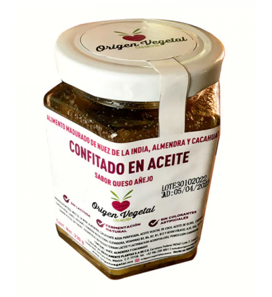 Queso Confitado En Aceite Origen Vegetal 230g