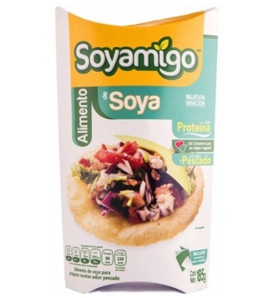 Soya Texturizada sabor Pescado Soyamigo 185 g