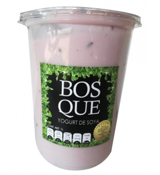 Yogur de Soya Vegano Zarzamora Del Bosque 1 L