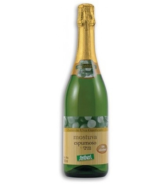 Zumo de Uva Gasificado sin Alcohol Santiveri 750 ml