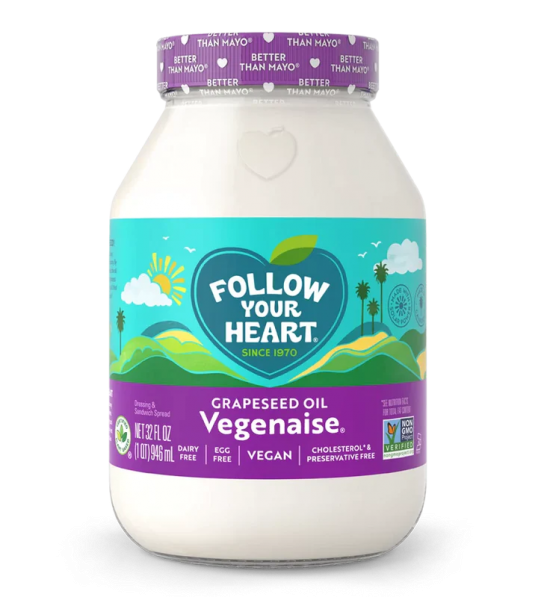 Veganesa Aceite de Semilla de Uva Follow Your Heart 946 ml