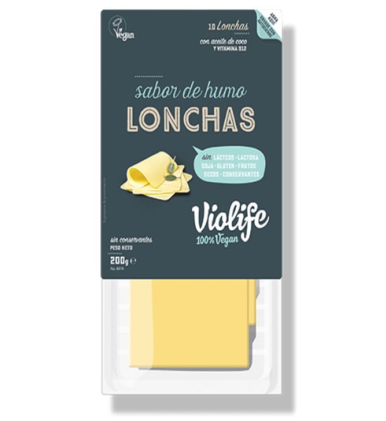 Queso Provolone Ahumado Rebanado Violife 200 g