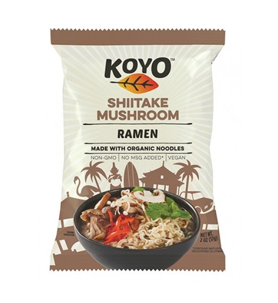 Ramen de Noodles Orgánicos de Hongos Shiitake Koyo 57 g