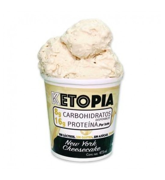 Helado Vegano Ketopia New York Cheescake Frozen Boutique 473ml