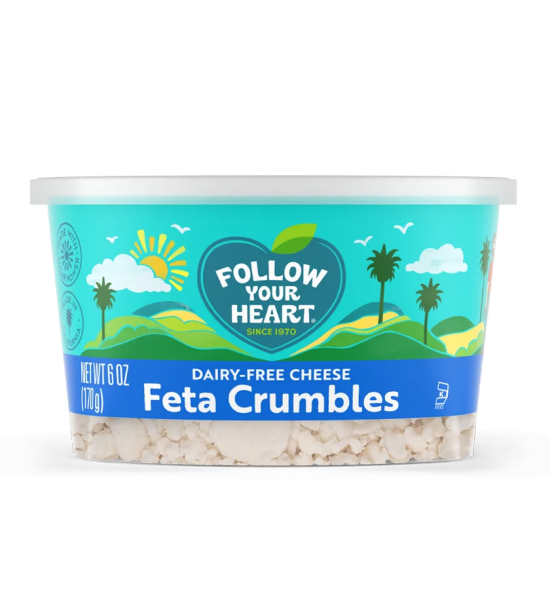 Queso Vegano Tipo Feta Crumbles Follow your Heart 170 g