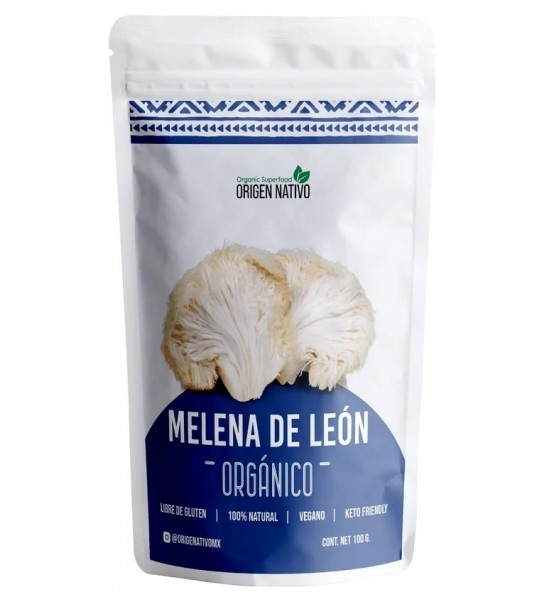 Hongo Melena De Leon En Polvo Origen Nativo 100 g