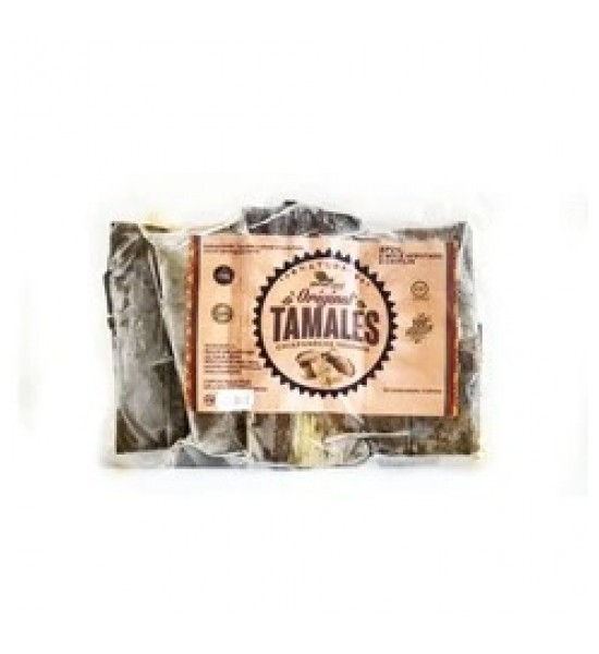 Tamales Veganos Chiapanecos Yerbabuena 4pzs