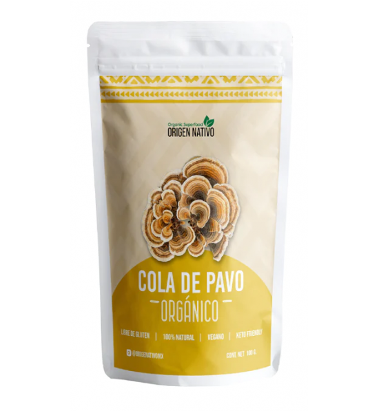 Hongo Cola De Pavo Origen Nativo 100 g