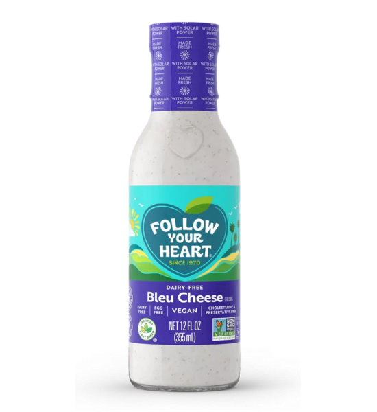 Aderezo Vegano de Queso Azul (Blue Cheese) High Omega Follow Your Heart 355 ml