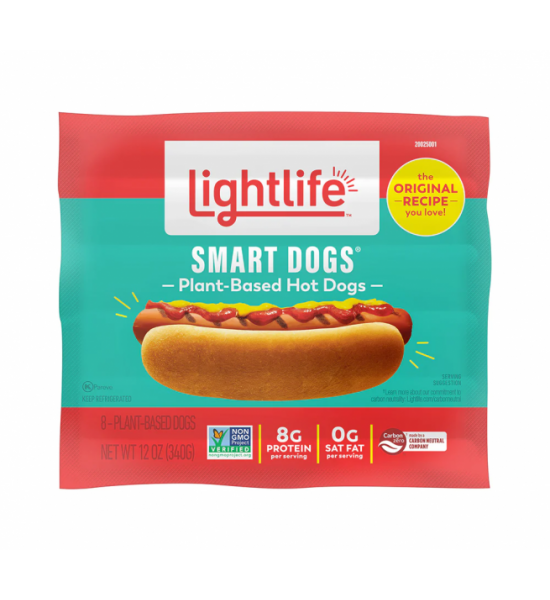 Salchichas Veganas Smart Jumbo Lightlife 383 g