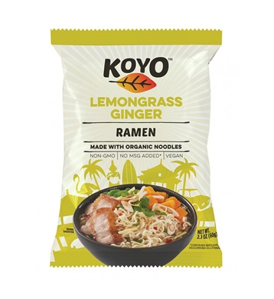 Ramen de Noodles Orgánicos de Jengibre y Limón Koyo 57 g