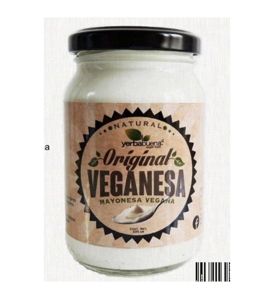 Veganesa Sabor Natural Yerbabuena 235g
