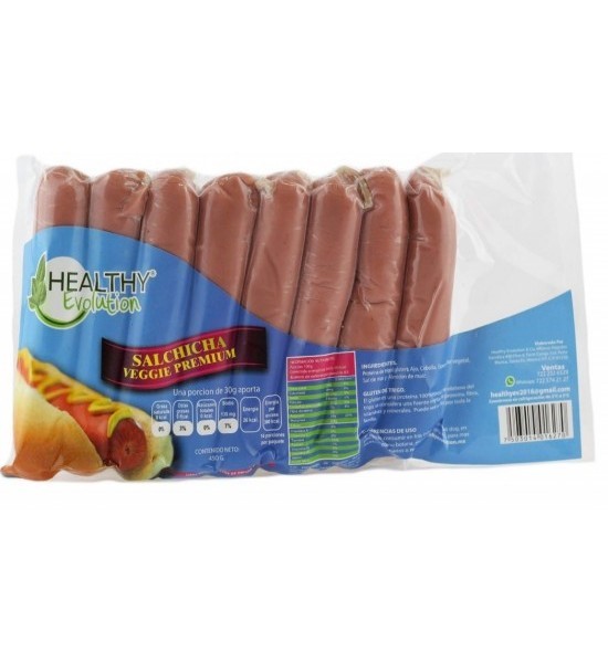 Salchichas Veganas Healthy Evolution 450g