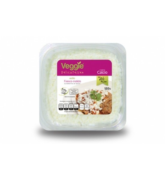 Queso Vegano Tipo Fresco Molido Veggie Delicatessen 120 g