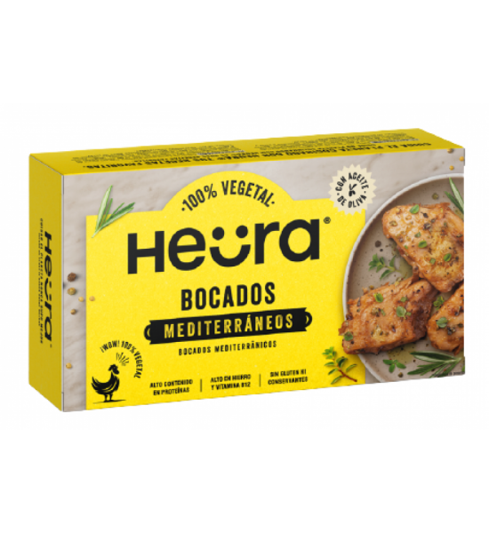 Bocados de Tipo Pollo Mediterráneos Heura 180 g