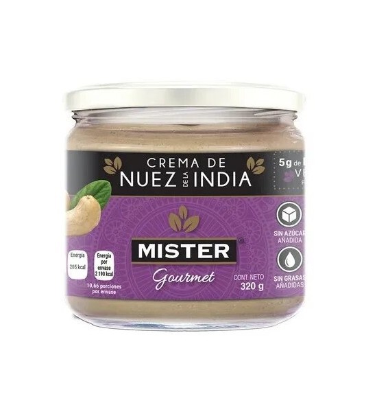 Crema de Nuez de la India Mister Gourmet 320 g