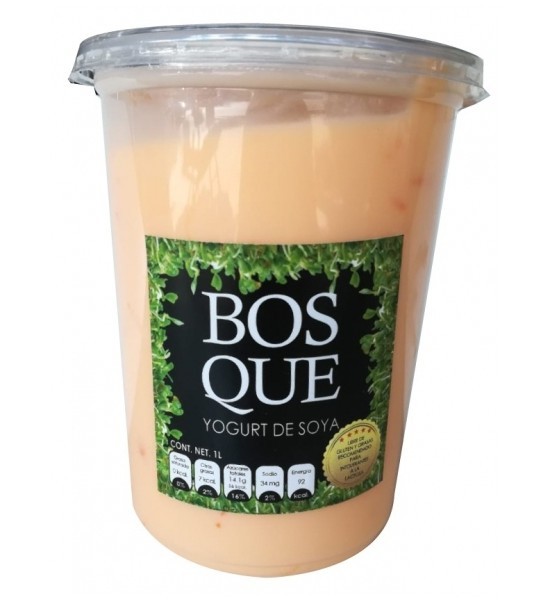 Yogur de Soya Vegano Durazno Del Bosque 1 L