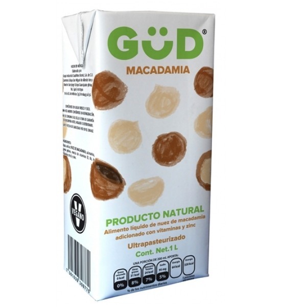 Bebida de Macadamia Güd 1 L