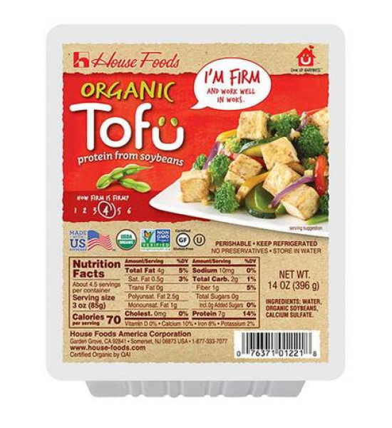 Tofu Firme Orgánico House Foods 396 g
