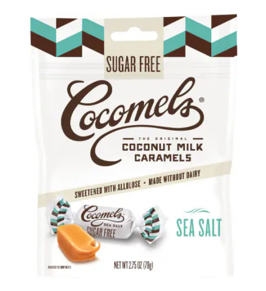 Caramelos KETO de Leche de Coco con Sal Marina Cocomels 78 g