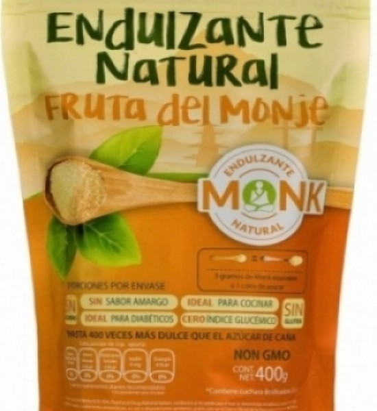 Endulzante de Fruta del Monje Keto (Monk Fruit) Monk 400 g