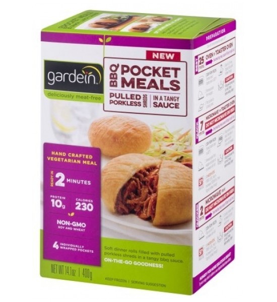 Pocket de Imitación Cerdo a la BBQ Gardein 400 g