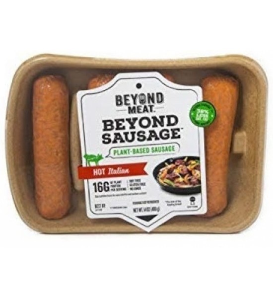 Salchichas Veganas Hot Italian Beyond Meat 400 g