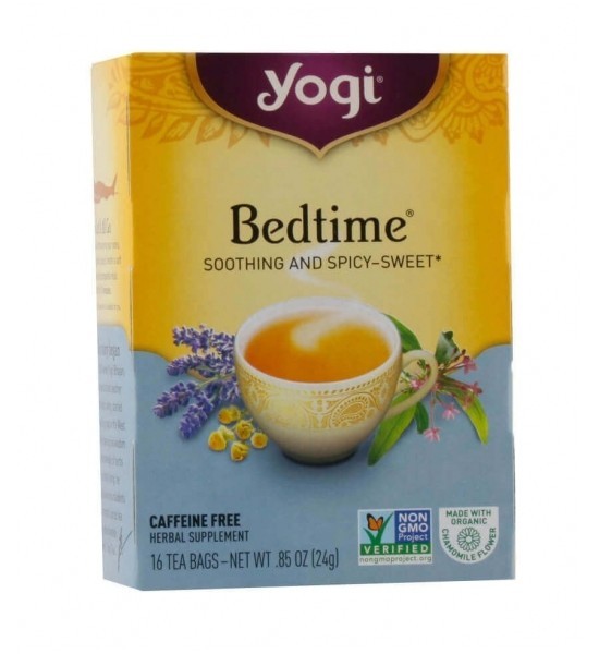 Té Hora de Dormir sin Cafeína 16 bolsitas Yogi Tea 24 g