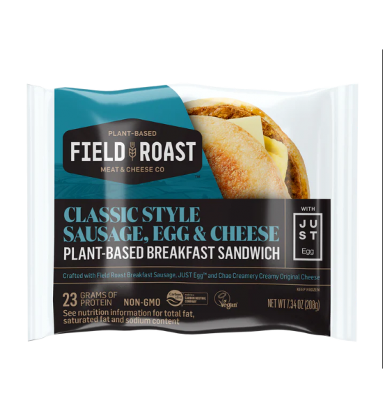 Sandwich De Desayuno Vegano Field Roast 208 g