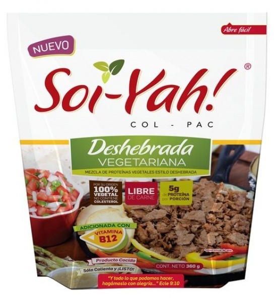 Carne Deshebrada Vegana Soi-yah! 360 g
