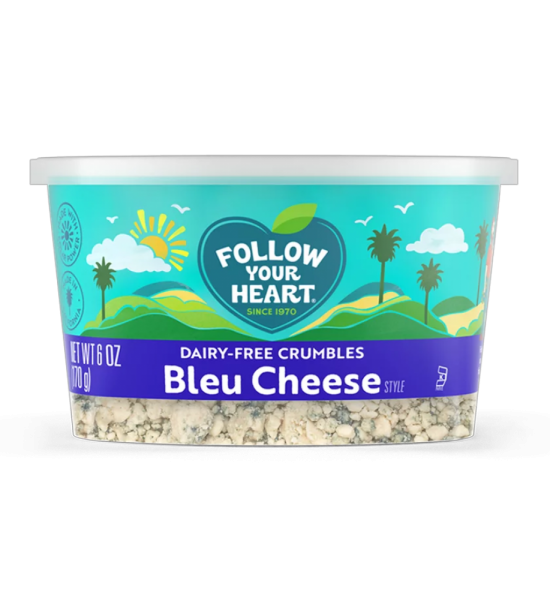 Queso Tipo Blue Cheese Crumbles Follow Your Heart 170 g