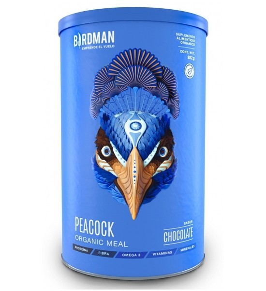 Alimento Funcional Orgánico Peacock Chocolate Falcon 882 g