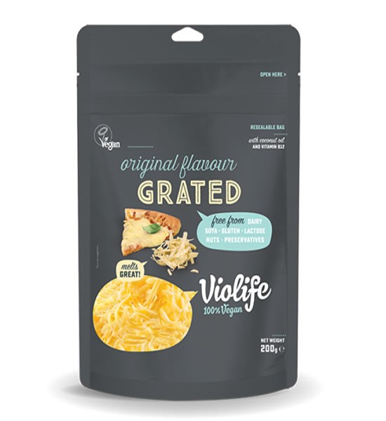 Queso Cheddar Rallado Violife 200 g