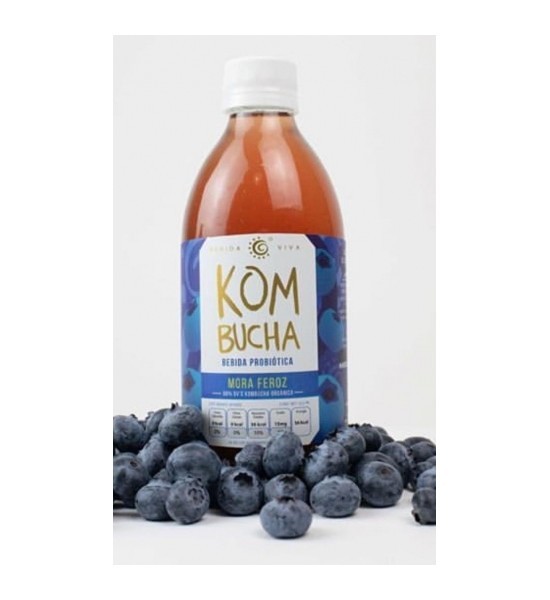 Kombucha Mora Feroz Bebida Viva 377ml