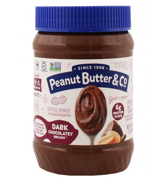 Crema de Cacahuate Mezclada Con Rico Chocolate Oscuro Peanut Butter & Co. 454 g