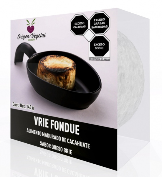 Queso Maduro Tipo Vrie Brie Fondue Origen Vegetal 140 g
