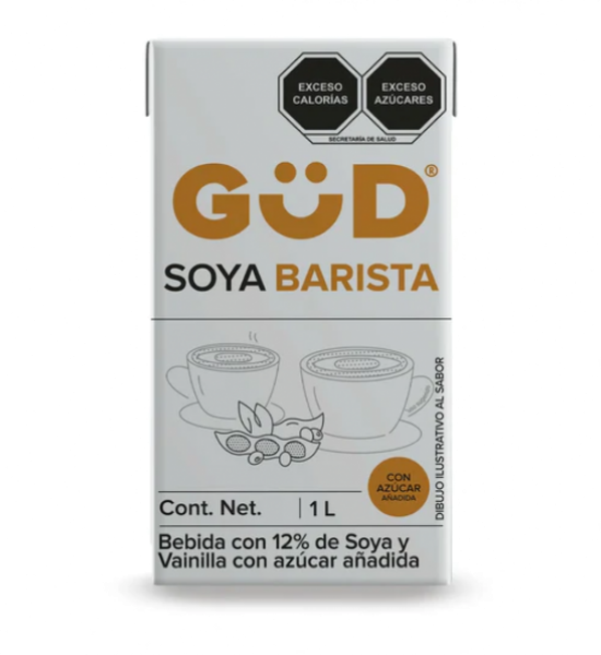 Bebida de Soya Sabor Vainilla Soya Barista Güd 1L