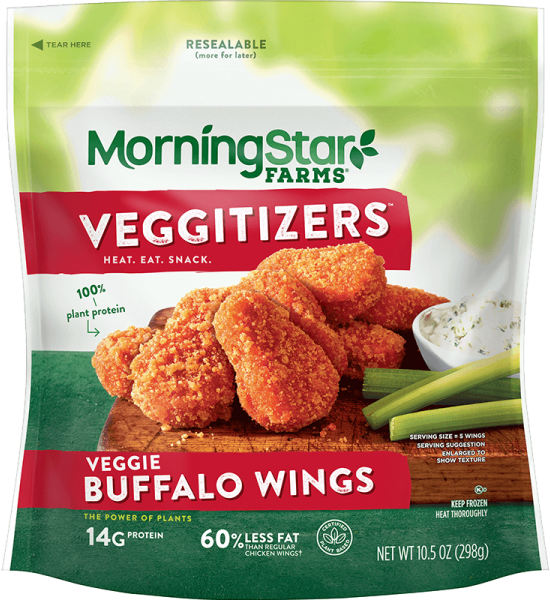 Alitas Veganas Buffalo Morning Star 298 g