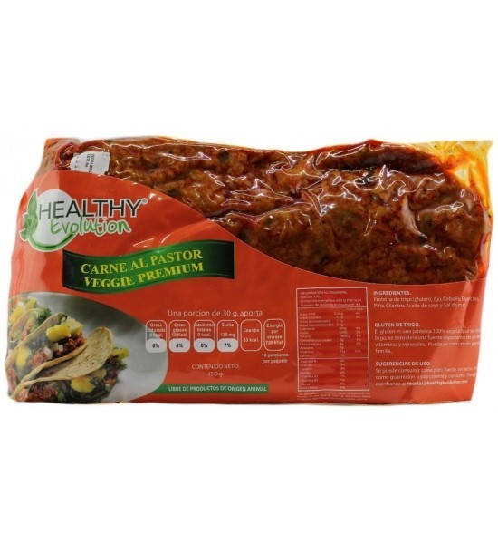 Carne al Pastor Vegana Healthy Evolution 450g