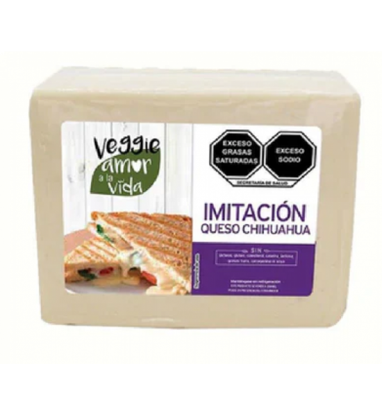 Queso Vegano Tipo Chihuahua Veggie Amor 500 g