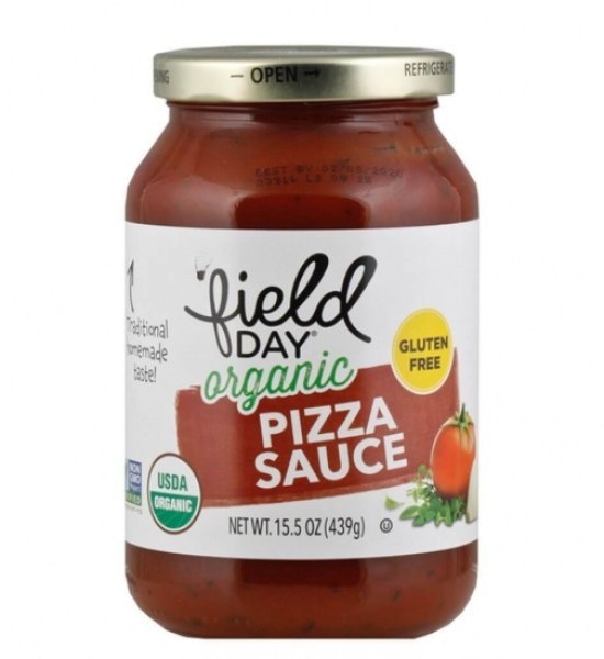 Salsa Orgánica para Pizza Field Day 439 g