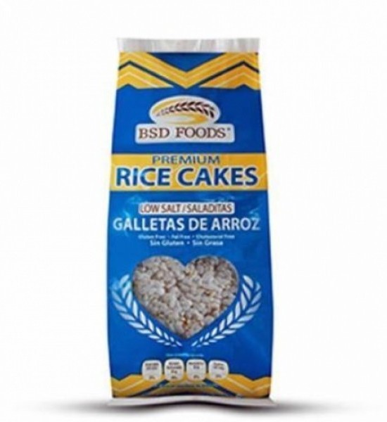 Galletas de Arroz Saladitas BSD Foods 72 g