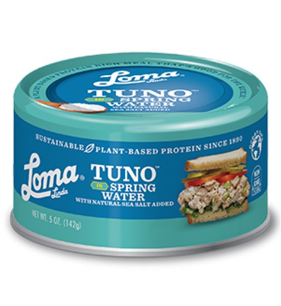 Atún Vegano en Agua con Sal de Mar Loma Linda 142 g