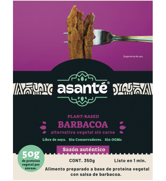 Barbacoa Vegetal Asanté 350g