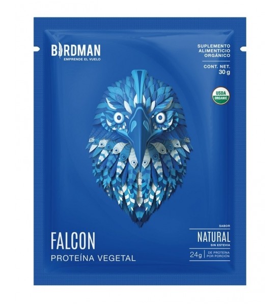 Proteína Vegetal Orgánica Natural Falcon 30 g