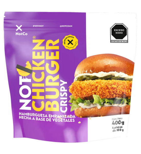 Hamburguesas Not Chicken Crispy NotCo 400 g