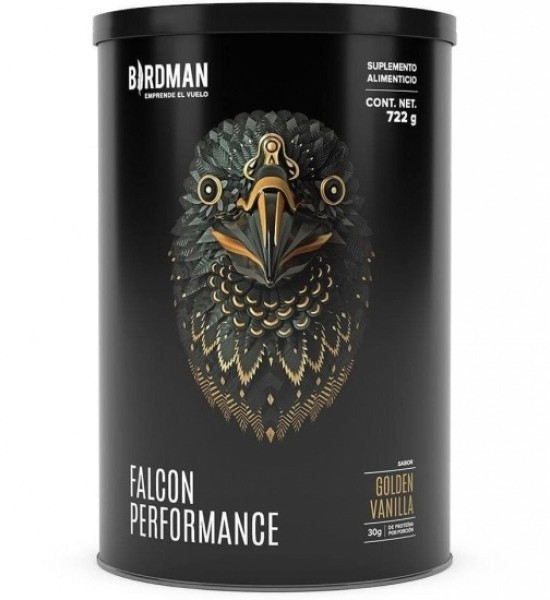 Proteína Falcon Performance Sabor Golden Vainilla Birdman 722 g